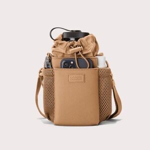 NWT Dagne Dover Camel Sloan Water Bottle Sling Bag